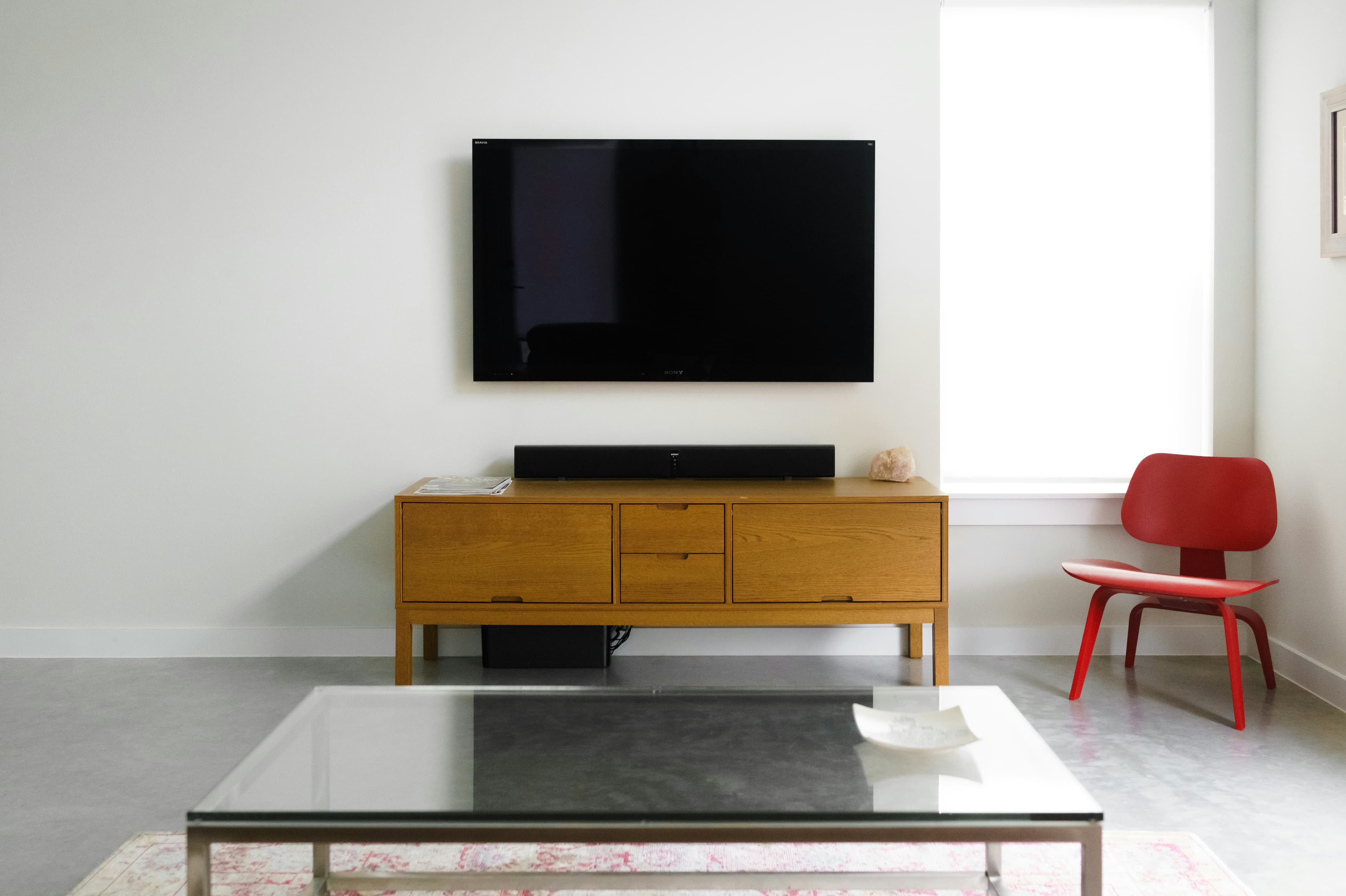 Classic Wood TV Unit