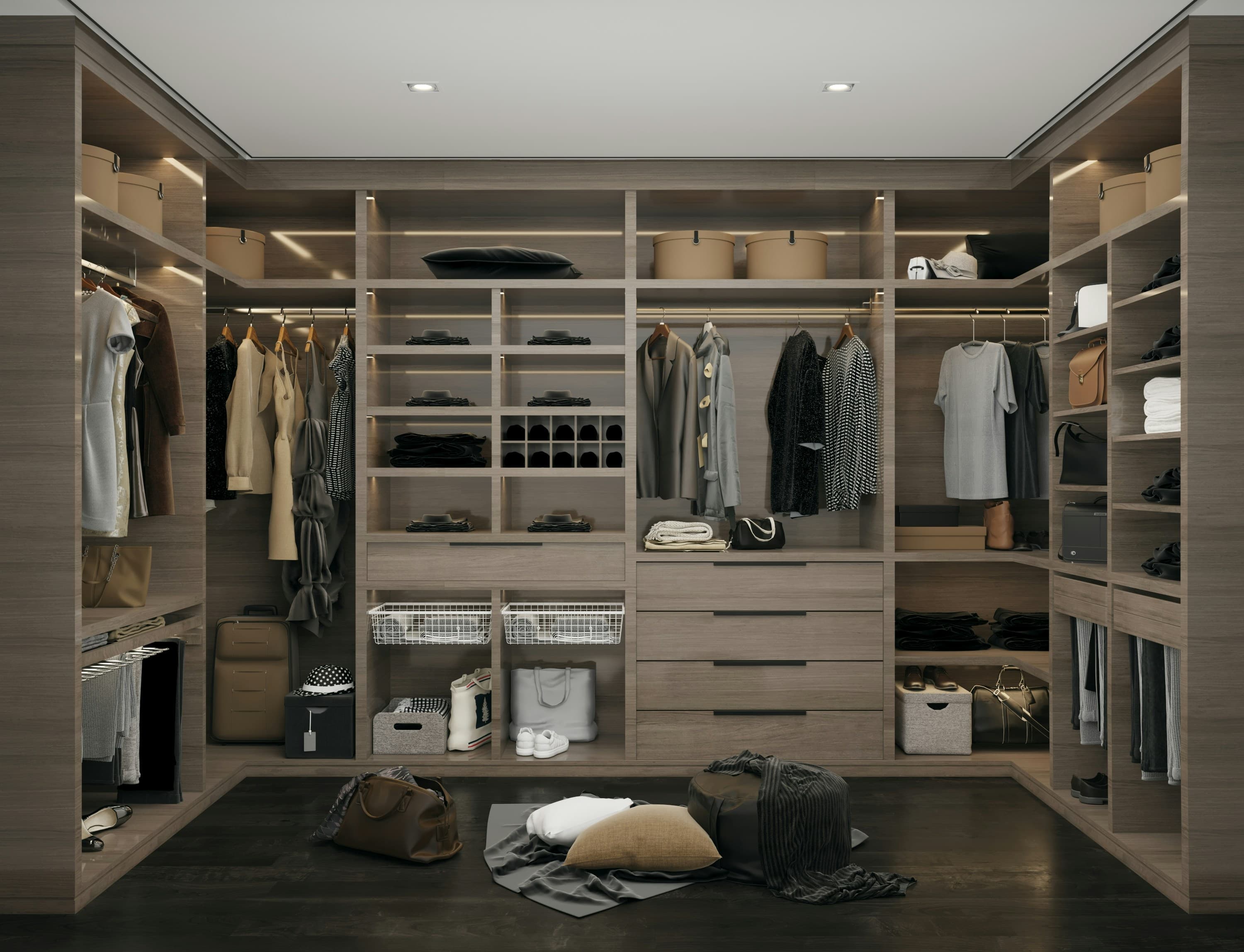 Minimalist Platform Wardrobe